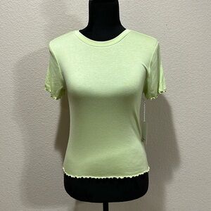 Forever 21 Green Knit Top